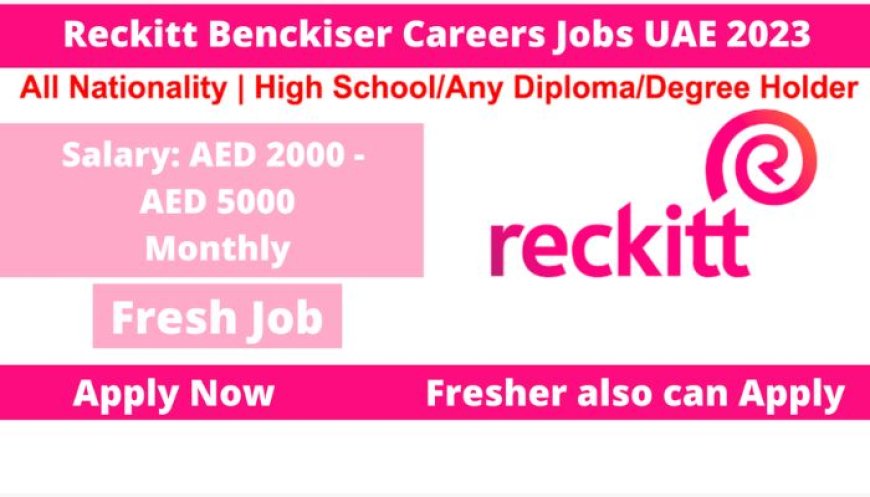 RB Careers in UAE, USA, UK, and Canada 2024