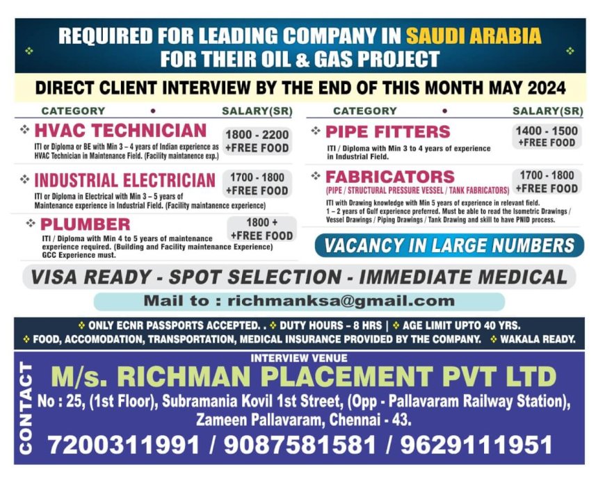 Exciting Job Opportunities in Saudi Arabia's Oil & Gas Sector