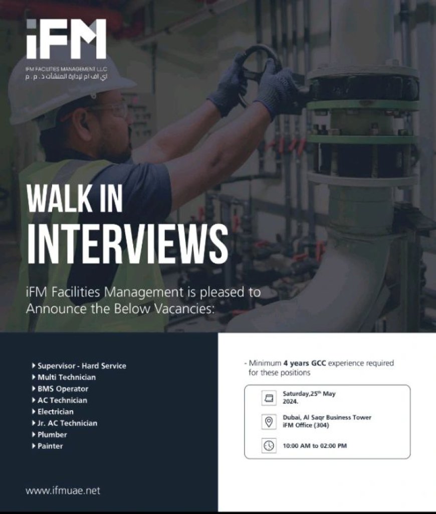 Join iFM Facilities Management: Exciting Career Opportunities Await!