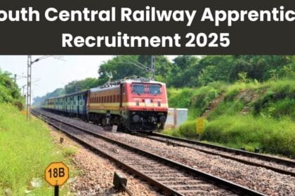South Central Railway Apprentice Recruitment 2025