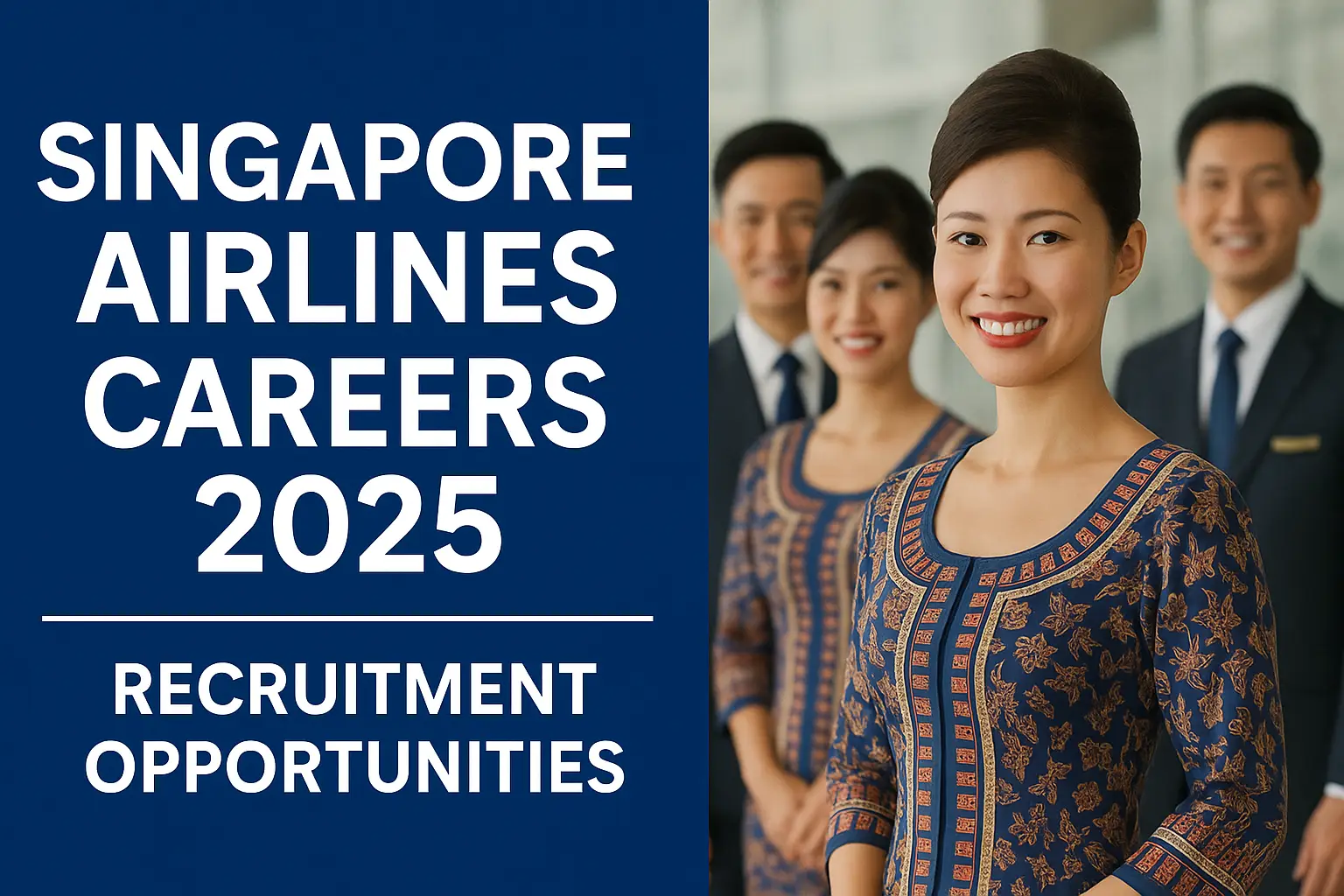 Singapore Airlines Careers 2025: Recruitment Opportunities